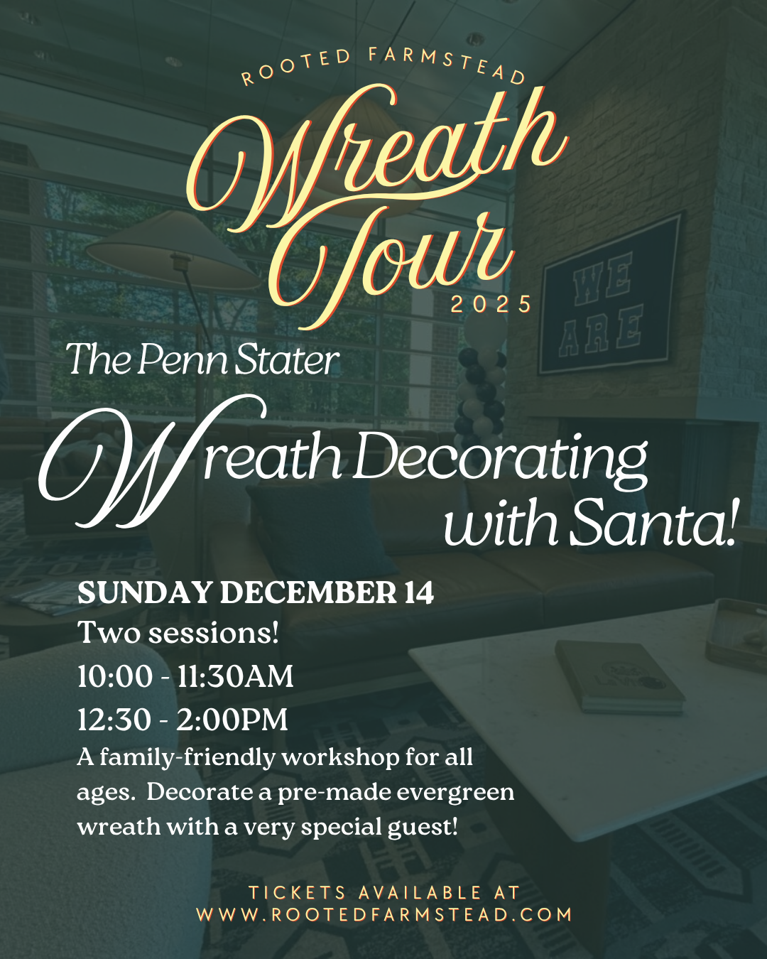 Wreath Decorating with Santa | Penn Stater | Holiday 2025
