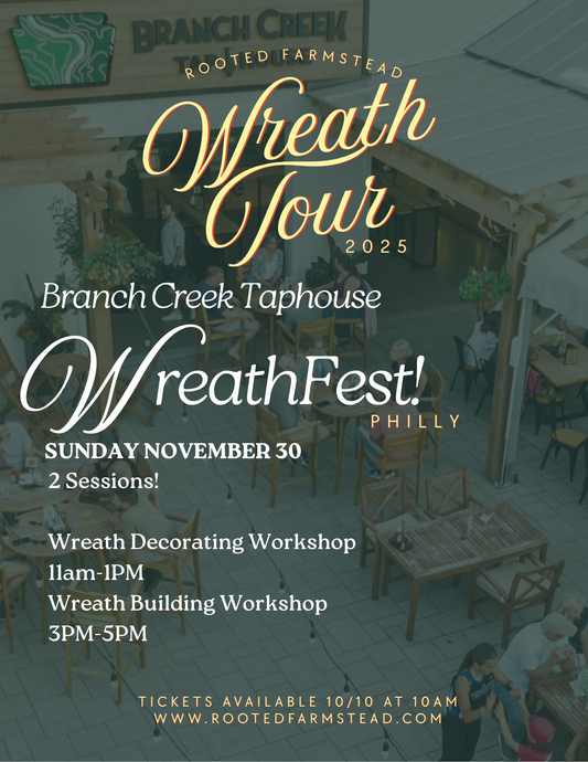 WreathFest Philly Workshops | Branch Creek Taphouse | 2025