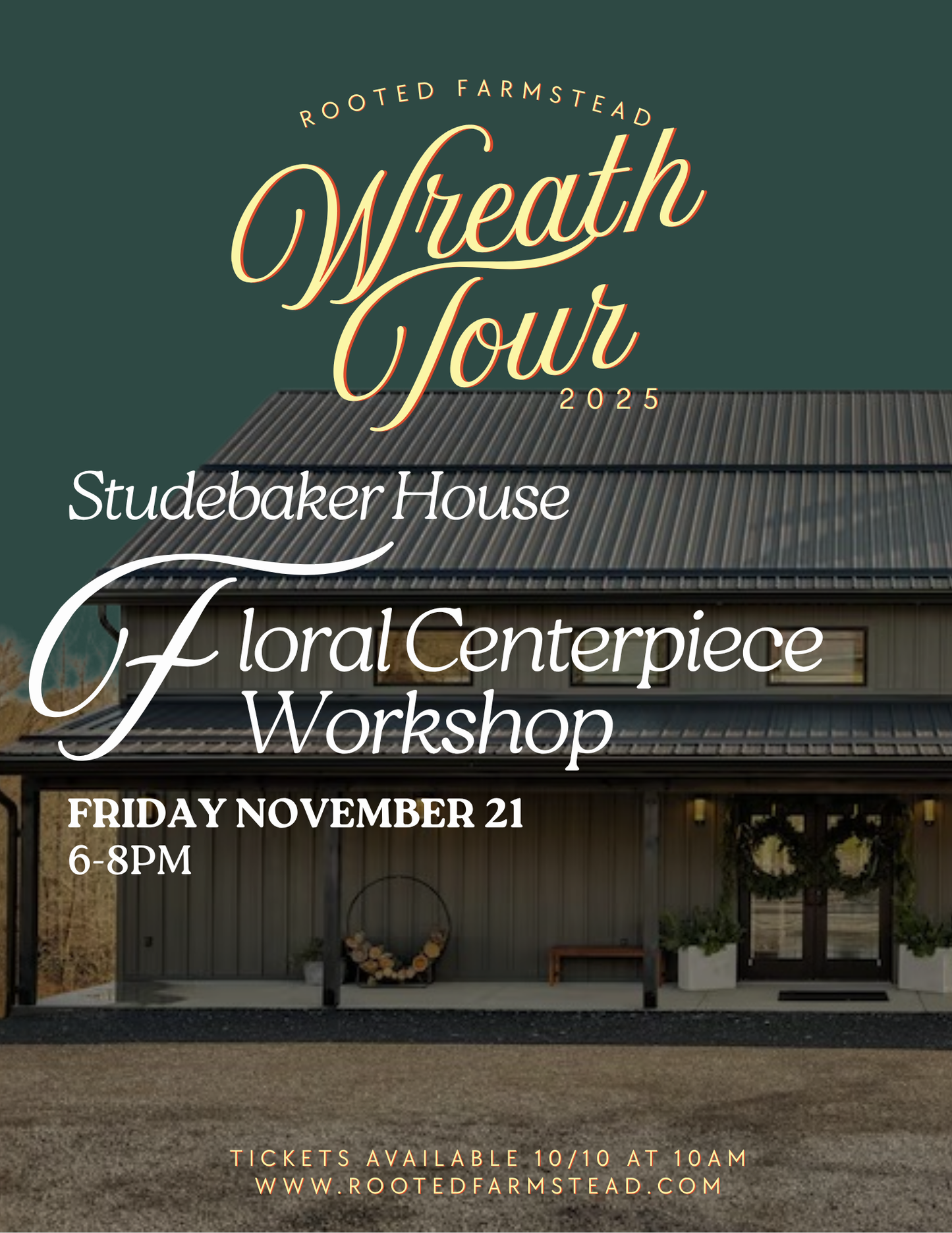Thanksgiving Floral Centerpiece Workshop | Studebaker House