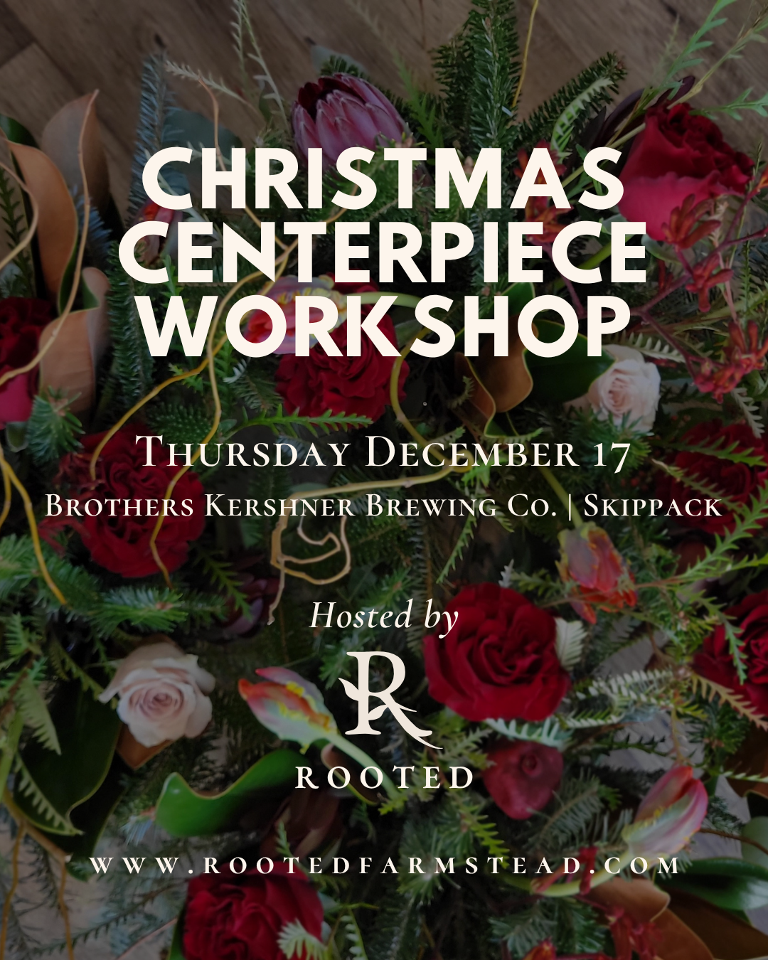 Christmas Centerpiece Workshop at Brothers Kershner Brewing Co | December 17
