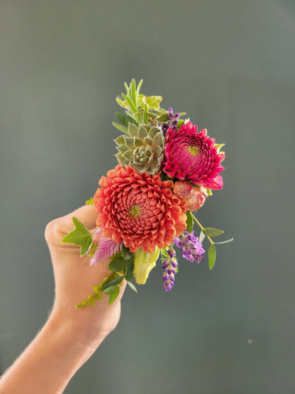 Floral Corsage Cuff